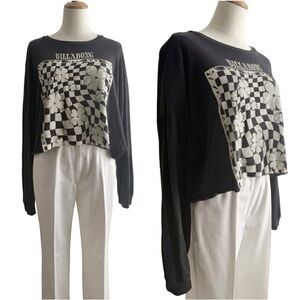 Sincerely Jules Beach Boyfriend Crop Graphic T-shirt Billabong